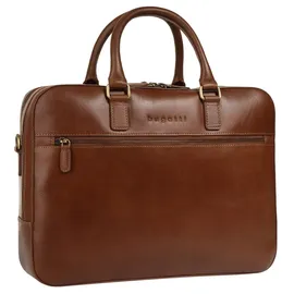 Bugatti Remo Aktentasche Leder 40 cm Laptopfach braun
