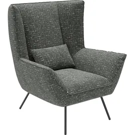 INOSIGN Sessel »Kilrea Relaxsessel, Ohrensessel« Extra hohe Rückenlehne blau