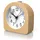 Bearware Wecker analog hellbraun