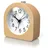 Bearware Wecker analog hellbraun