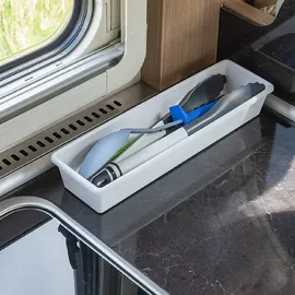 PRO PLUS Besteckkasten 33,2 x 9,5 x 5,2 cm Grau