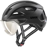 Uvex stride visor 53-56 cm black matt