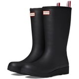 HUNTER Damen Gummistiefel schwarz/rot/weiß 42 - 42 EU