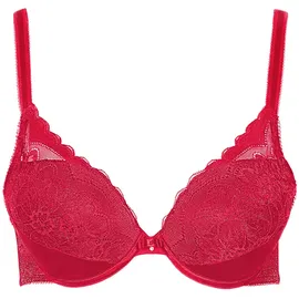 LISCA Push-up-BH Größe 80B, Farbe rot, - 80B