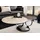Riess-Ambiente DANCING RINGS Braun Travertin 133 x 44 x 100 cm