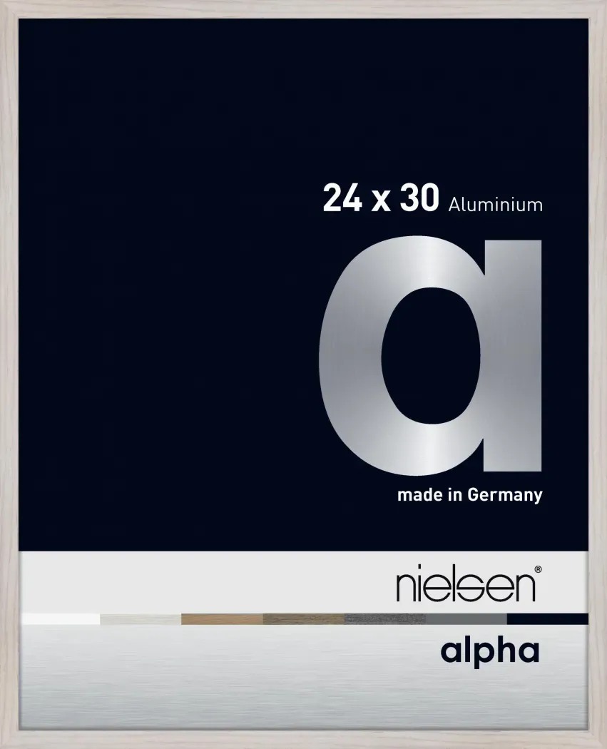 Nielsen Alpha 1622525 24x30cm Eiche Weiß
