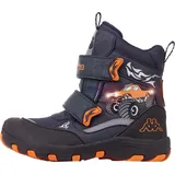 Kappa Unisex Kinder Big Wheel Tex - Orange,Dunkelblau - 29