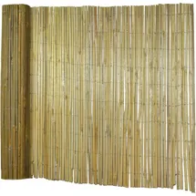 casa pura Sichtschutzelement 100 x 300 cm Braun Bambus