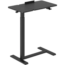 Maclean Brackets Mobiler Schreibtisch/Laptop-Ständer Maclean schwarz höhenverstellbar 76-109cm max. 30kg MC-120 B - Schwarz