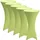 Beautissu Stehtischhusse Stretch Grün Ø 80 cm 5er Set