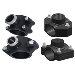 Anbohrschelle für PE Rohr und PVC Rohre 25 mm 32 mm 40 mm 50 mm 63 mm 75 mm 90 mm 110 mm mit Gewindeabgang Typ: Anbohrschelle (PP Anbohrschelle Profi-Qualität: PP Anbohrschelle 90 x 2 Zoll IG mit 4 Schrauben)