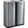 Helit The Twin Bin 30 l Silber