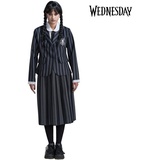 Metamorph Wednesday Kostüm Schuluniform Wednesday Addams für Damen - Grau