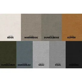 Kaiser Ecksofa mit Schlaffunktion und Stauraum für Bettzeug, L-förmiges Sofa,Capri Stoff Verita Rechts Marineblau