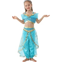 Lito Angels Prinzessin Jasmin Kostüm Kleid Verkleidung für Kinder Mädchen Größe 10-11 Jahre A