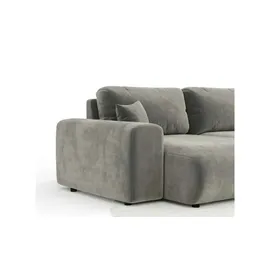 maison de rêve Wohnlandschaft Zanzibar ¦ grau ¦ Maße (cm): B: 325 H: 79