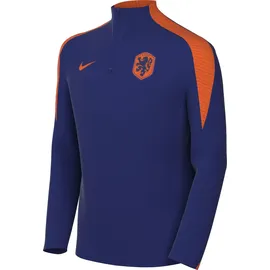 Nike Unisex Kinder Sweatshirt Netherlands Dri-Fit Strike Drill Top K, Deep Royal Blue/Safety Orange, FJ3043-455, S