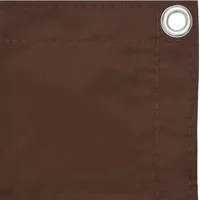 vidaXL Aluminium Seitenmarkise 120 x 400 cm Braun