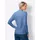 Classic Basics Stehkragen-Pullover Himmelblau 44