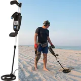 casativo tools Metalldetektor digital wasserdicht mit LCD Display und Pinpointing-Funktion