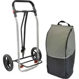Filmer Fahrrad Einkaufstrolley 50L grau/schwarz
