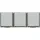 Siemens DELTA fläche IP44 Schuko-Steckdose, dunkelgrau/hellgrau 5UB4731