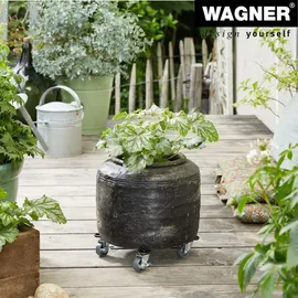 Wagner Pflanzenroller Retro Style 22 x 22 x 5,5 cm