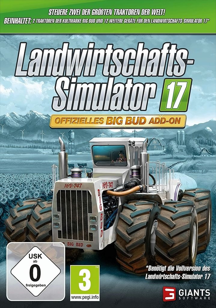 Landwirtschafts-Simulator 2017: Offiz. Big Bud  Add-On  PC