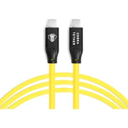 COBRATETHER Kabel USB-C/USB-C 5m gelb