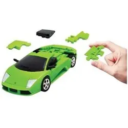 HERPA 80657064 1:32 Puzzle Fun 3D Lamborghini Murciélago, standard Grün / green