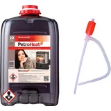 PetroHeat Nederland B.V. Petroleum 20 Liter für Petroleum Ofen Heizung Hand Pumpe