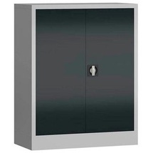 Classix Stahlschrank X-530318 anthrazit, lichtgrau 80,0 x 38,0 x 100,0 cm, aufgebaut