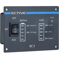 Ective RC3 Fernbedienung mit Ladestandsanzeige für Wechselrichter