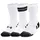 Under Armour 3er Pack Crew Socken Weiß 47-50