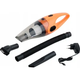 STHOR Akku-Handstaubsauger 80W Orange/Transparent/Weiss