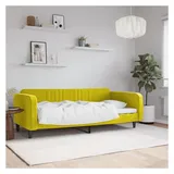 vidaXL Tagesbett 100 x 200 cm Gelb