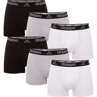 Kappa Boxershorts 6er Pack in weiß
