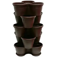 ENGELLAND Blumenständer 43,5 x 77,5 x 46 cm Braun