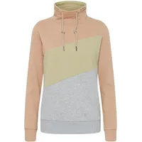 Oxmo Hoodie OXAgda 21300211-ME Sweatpullover mit Stehkragen in rosa