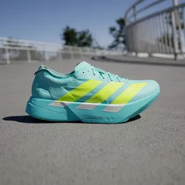 adidas Adizero Adios Pro 4 Laufschuh - Flash Aqua / Lucid Lemon / Mint Ton - 48