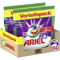 Ariel All-in-1, Pods Colorwaschmittel 104WL - 104.0 Stück