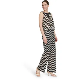 Betty & Co Schlupfhose mit Struktur Schwarz 44