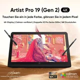 XP-Pen Artist Pro 19 2 (18.40"), Grafiktablett, Schwarz