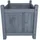 Hti-Living Heidi 36 x 36 x 39 cm Grau