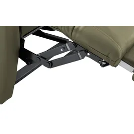 HIMOLLA Sessel 7706 Leder 101 x 112 x 101 cm Grün elektrisch