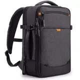 Inateck 17-20L Ryanair Handgepäck 40x20x25 Reiserucksack damen herren, Laptop Rucksack kompatibel mit 14 Zoll MacBook Pro, Reisetasche mit Trolley-Gurt und 2 Griffen, Schulrucksack