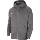 Nike Park 20 Kapuzenjacke, Kohle Heathr / Weiss, XL