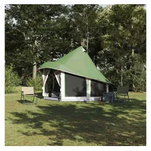 vidaXL Tipi Zelt Grün