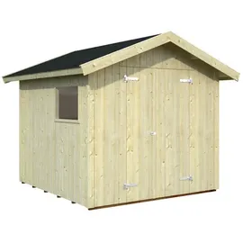 Palmako Nils Gartenhaus 2,79 x 2,39 m Natur