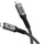 goobay USB-C 0,5 m Schwarz/Grau